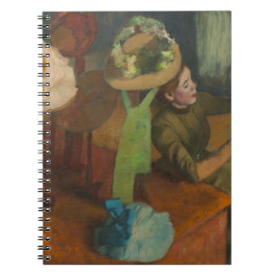 Edgar Degas -The Millinery Shop c. 1879-86 Notebook