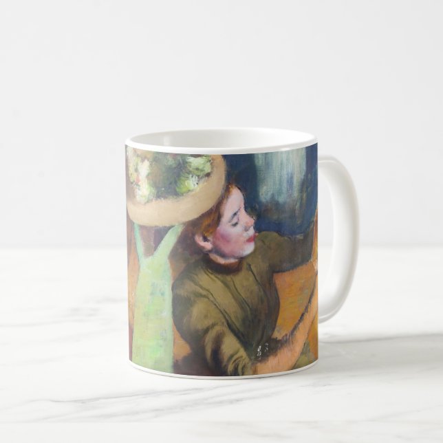 Edgar Degas - The Millinery Shop Coffee Mug (Front Right)