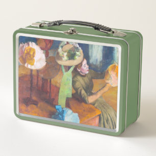 Edgar Degas - The Millinery Shop Metal Lunch Box
