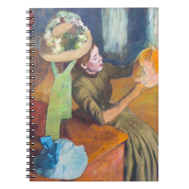 Edgar Degas - The Millinery Shop Notebook (Front)