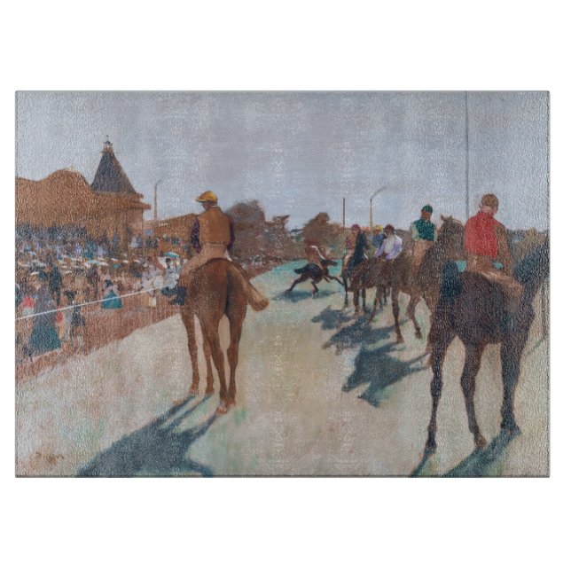 Edgar Degas - The Parade Cutting Board (Front)