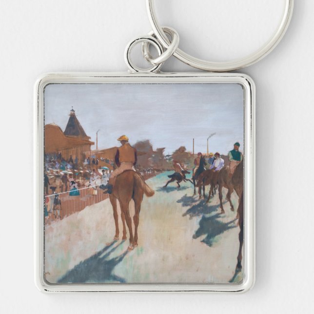 Edgar Degas - The Parade Key Ring (Front)