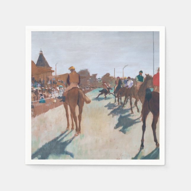 Edgar Degas - The Parade Napkin (Front)
