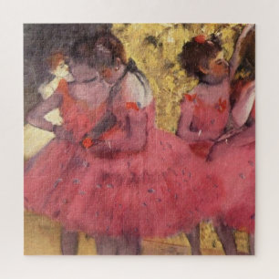 Edgar Degas The Pink Dancers Jigsaw Puzzle
