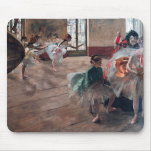 Edgar Degas - The Rehearsal Mouse Pad