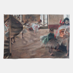 Edgar Degas - The Rehearsal Tea Towel