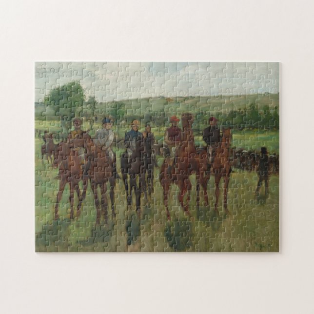 Edgar Degas | The Riders Jigsaw Puzzle (Horizontal)