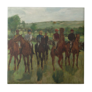 Edgar Degas The Riders Tile