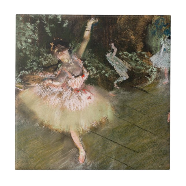 Edgar Degas - The Star 1878 Ceramic Tile (Front)