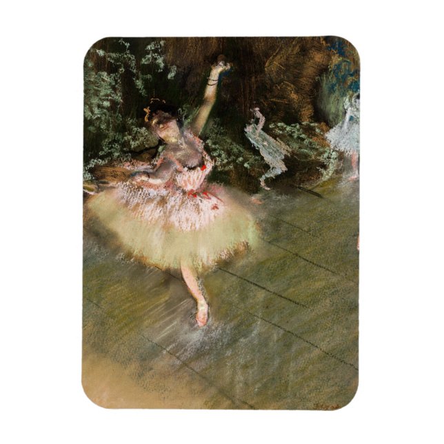 Edgar Degas - The Star 1878 Magnet (Vertical)