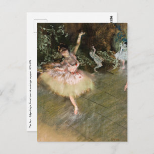 Edgar Degas - The Star 1878 Postcard