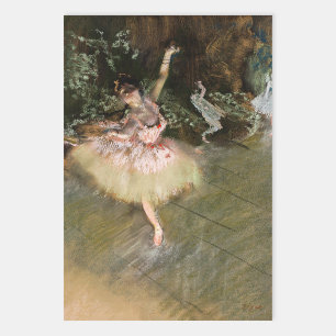 Edgar Degas - The Star 1878 Wrapping Paper Sheet