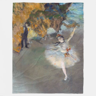 Edgar Degas - The Star / Dancer on the Stage Fleece Blanket