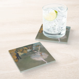 Edgar Degas The Star, or Dancer on the stage Glass Coaster