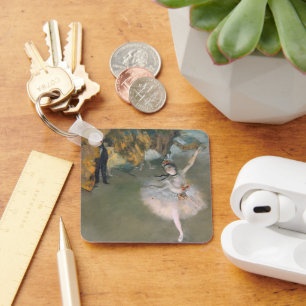 Edgar Degas   The Star or Dancer on the Stage Key Ring