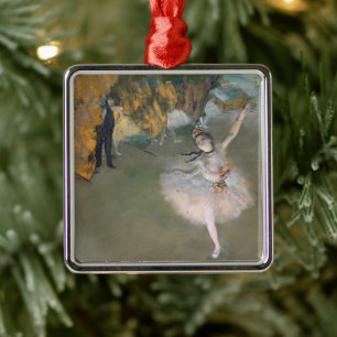 Edgar Degas The Star or Dancer on the Stage Metal Ornament