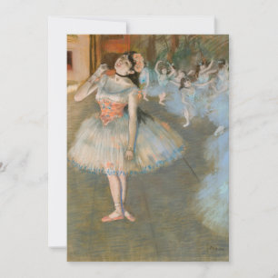 Edgar Degas - The Star Thank You Card