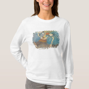 Edgar Degas Two Dancers at Rest, Dancers in Blue T-Shirt
