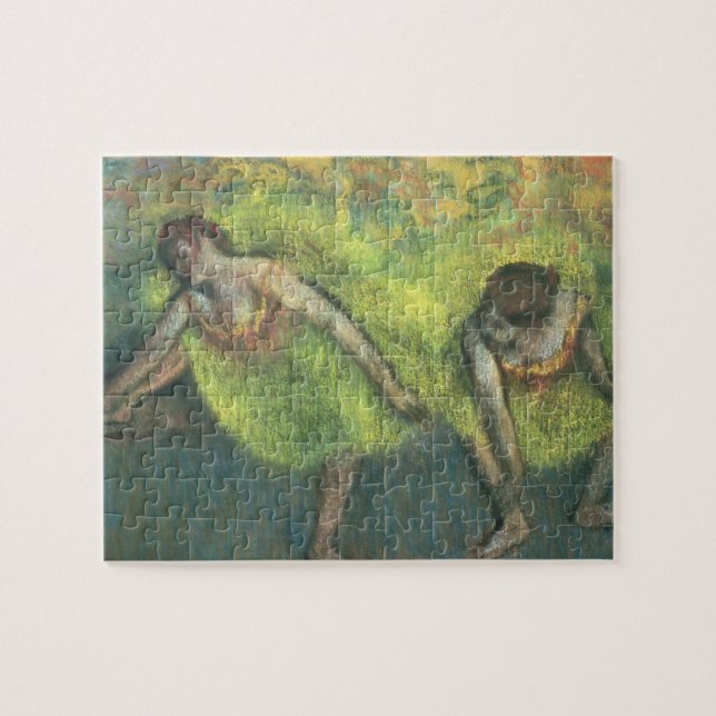Edgar Degas | Two dancers relaxing Jigsaw Puzzle (Horizontal)