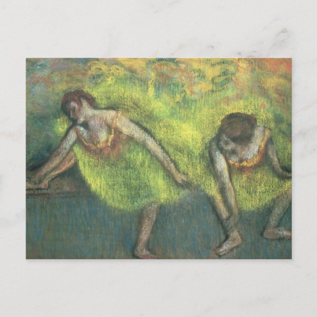 Edgar Degas | Two dancers relaxing Postcard (Front)