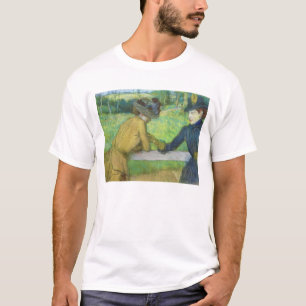 Edgar Degas   Two women leaning on a gate T-Shirt