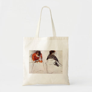 Edgar Degas - Two women seated Tote Bag