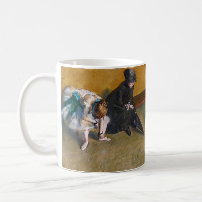 Edgar Degas - Waiting Coffee Mug (Left)