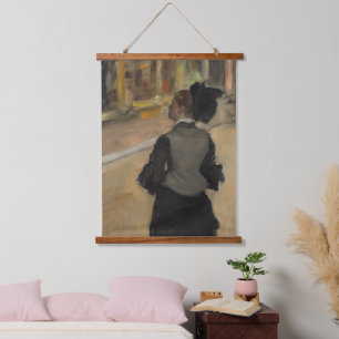 Edgar Degas Woman Impressionism Art Wood Wall Hanging Tapestry