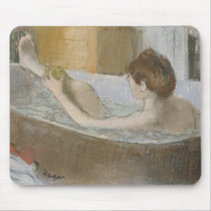 Edgar Degas Woman in her Bath, Sponging her Leg Mouse Pad