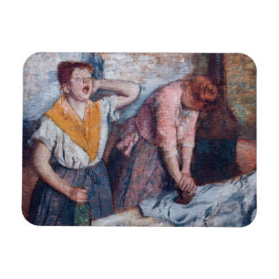 Edgar Degas - Women Ironing Magnet