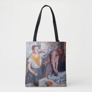 Edgar Degas - Women Ironing Tote Bag