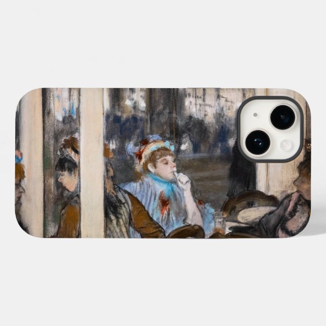 Edgar Degas - Women on a Cafe Terrace in Evening Case-Mate iPhone Case (Back (Horizontal))