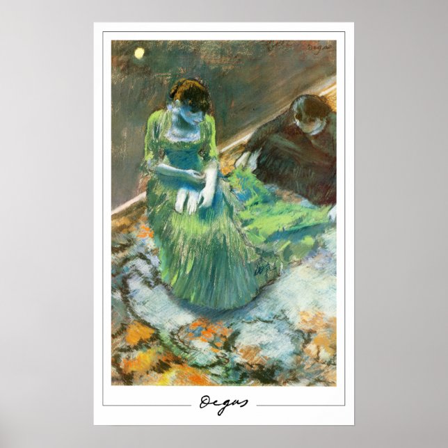 Edgar Degas Zedign Art Poster #159-2 (Front)