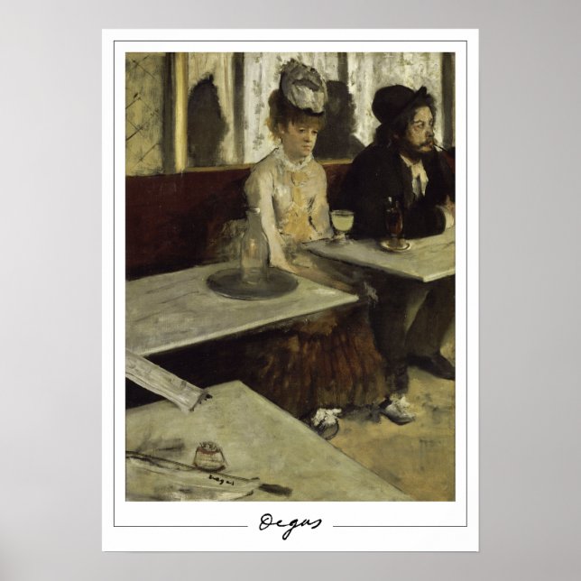 Edgar Degas Zedign Art Poster #1-2 (Front)