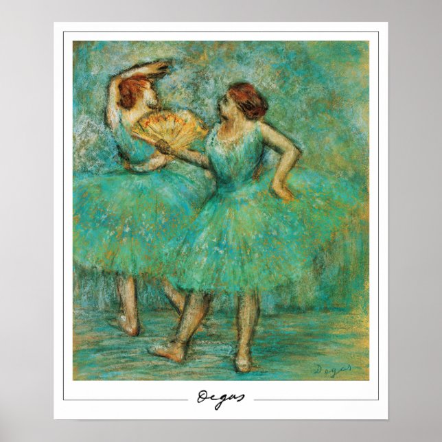 Edgar Degas Zedign Art Poster #25 (Front)