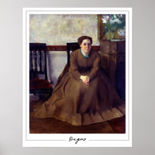 Edgar Degas Zedign Art Poster #29-2