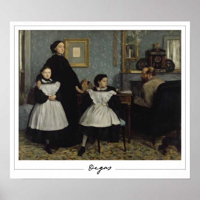 Edgar Degas Zedign Art Poster #33 (Front)