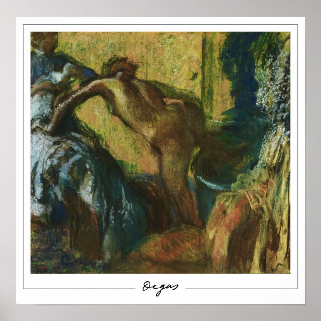 Edgar Degas Zedign Art Poster #39 (Front)