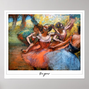 Edgar Degas Zedign Art Poster #408