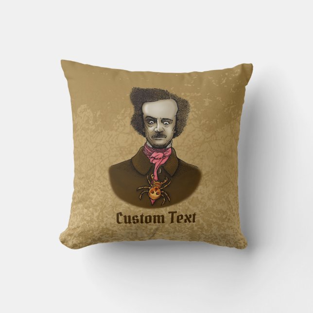 Edgar with Gold Bug Cushion (Front)