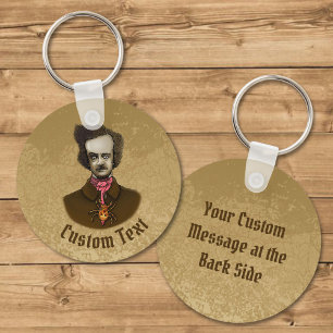 Edgar with Gold Bug Keychain