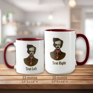 Edgar with Gold Bug Mug
