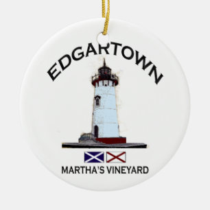 Edgartown. Ceramic Tree Decoration