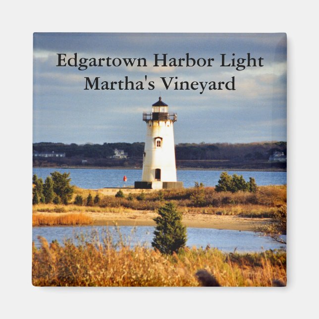 Edgartown Harbour Light, Massachusetts Magnet (Front)