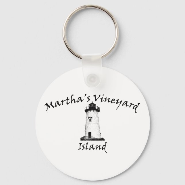Edgartown Light Key Ring (Front)