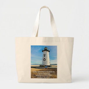 Edgartown Lighthouse,Martha's Vineyard MA Tote Bag