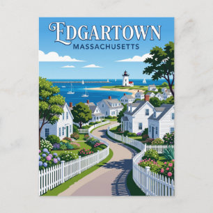 Edgartown USA Postcard