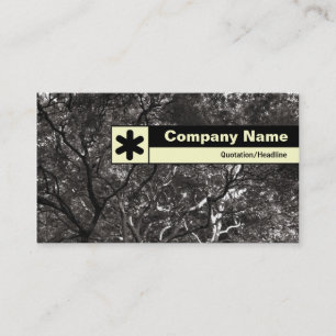 Edge Labelled - Japanese Branches 01 Business Card