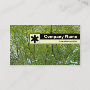Edge Labelled - Japanese Maple Business Card