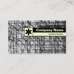 Edge Labelled - Scaffolding Business Card